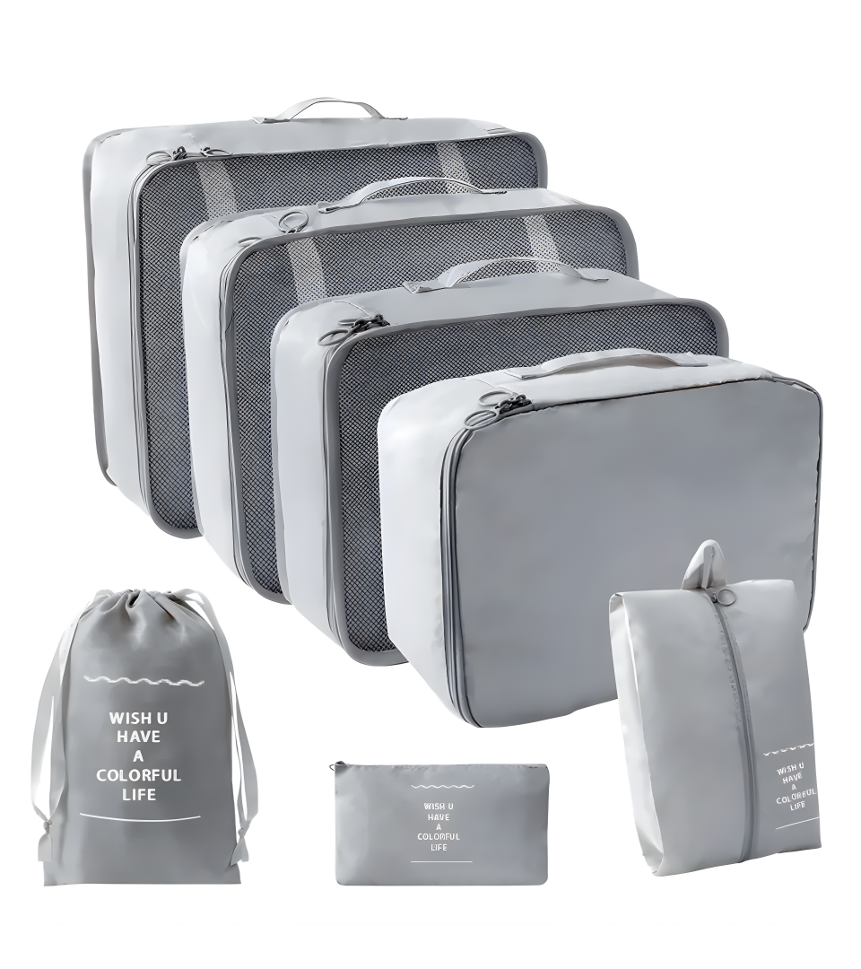 7-Delige Packing Cube Set – Premium Travel Organizer