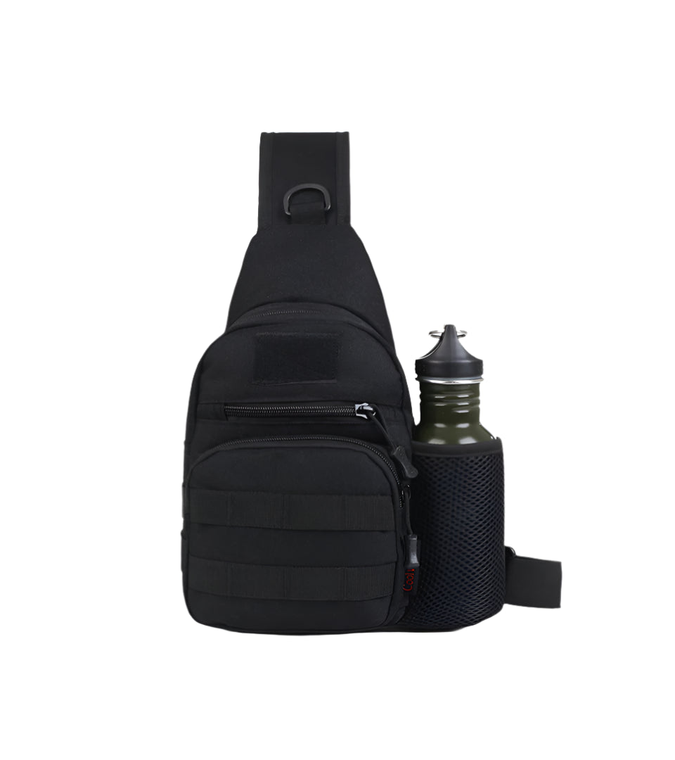 Single Shoulder Bag - Black