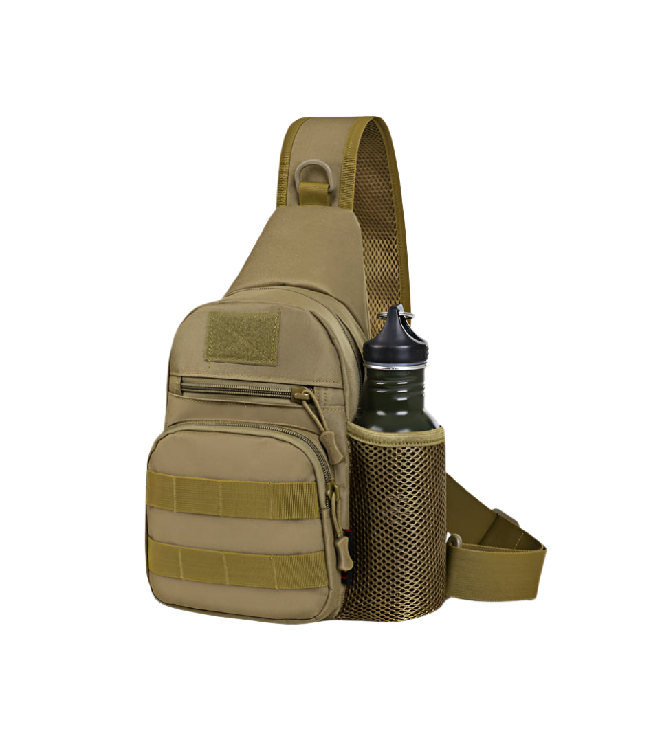 Single Shoulder Bag - Brown