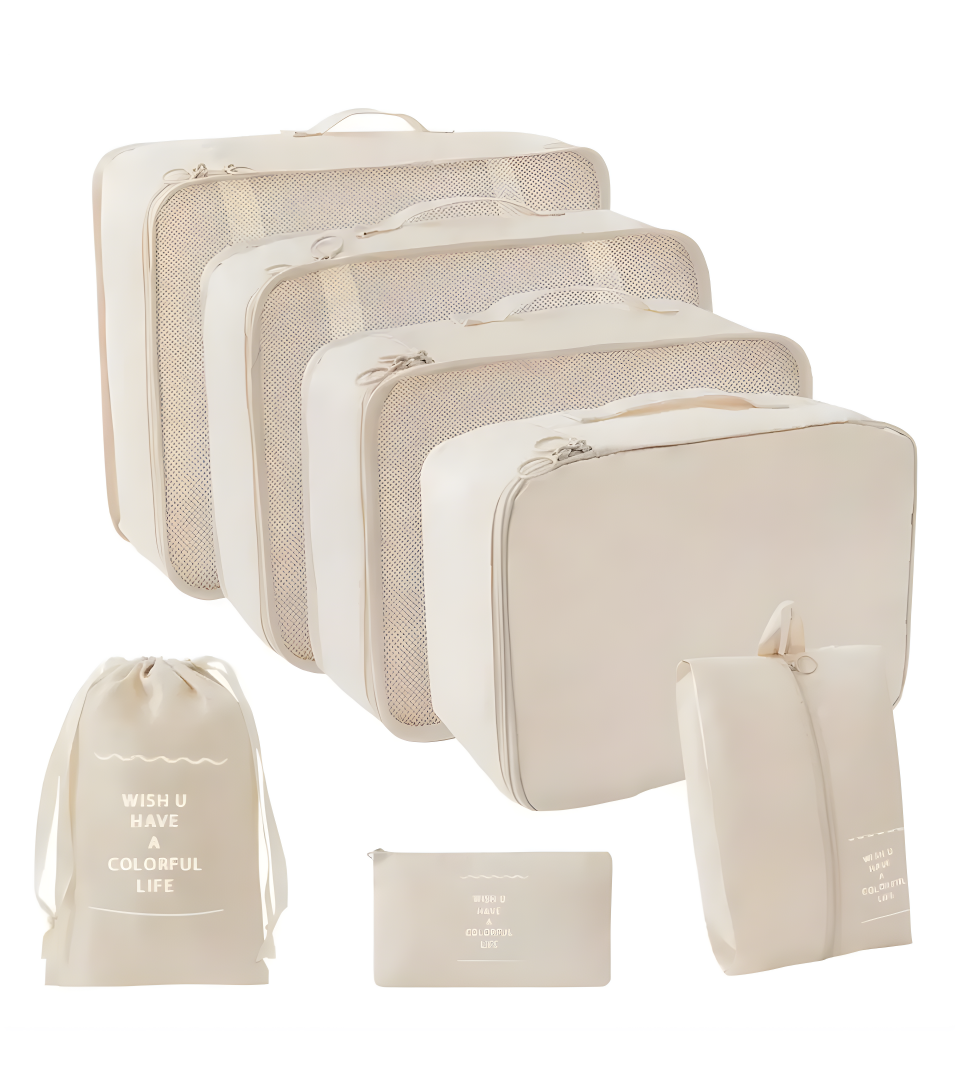 7-Delige Packing Cube Set – Premium Travel Organizer