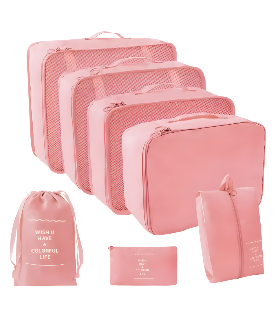 7-Piece Packing Cube Set – Premium Travel Organizer