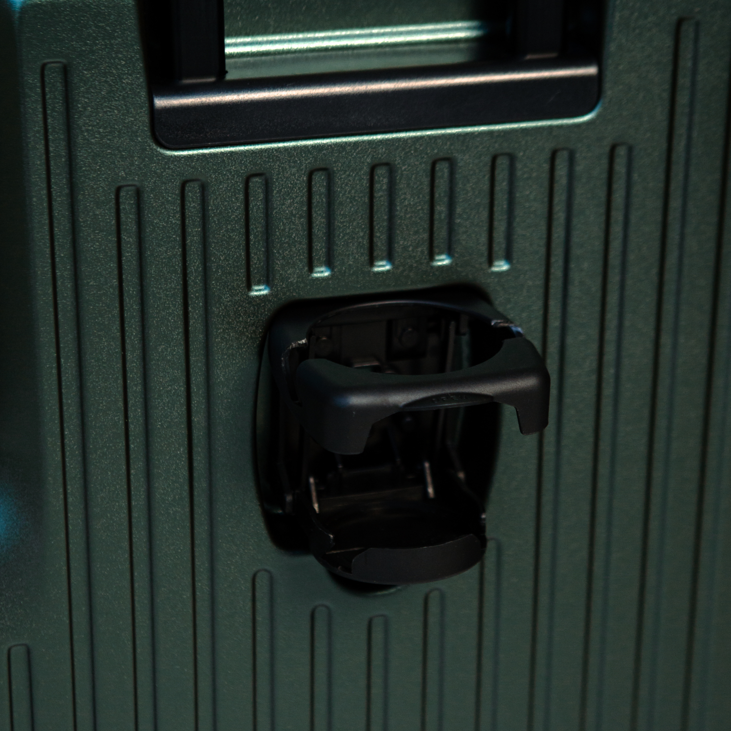 Front Open Carry-On – Smart Handbagage Koffer - 36 liter - Green