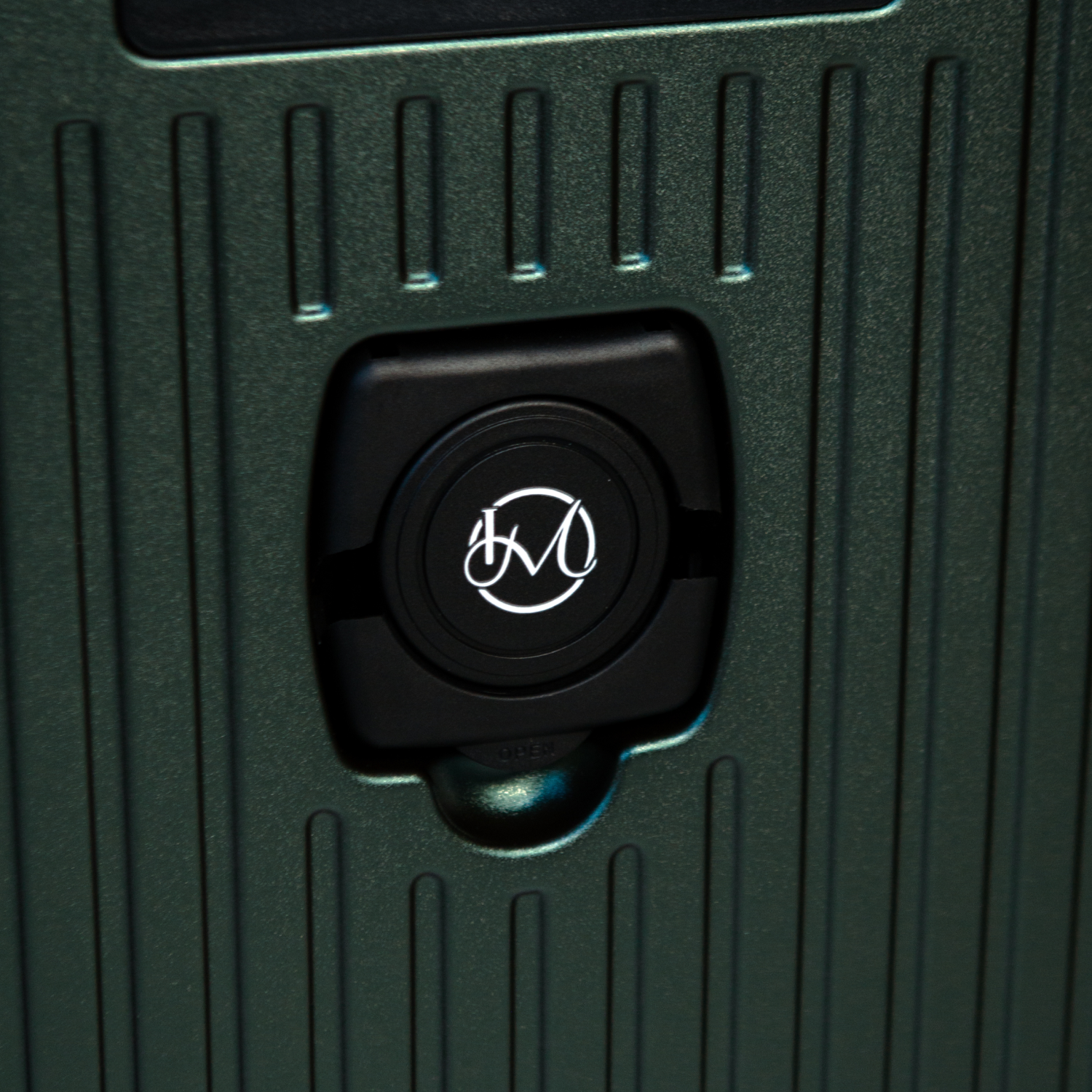 Front Open Carry-On – Smart Handbagage Koffer - 36 liter - Green