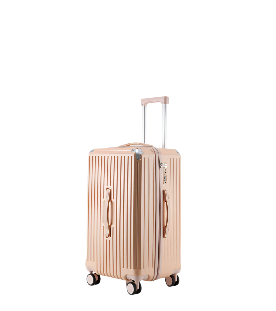 Smart Travel Suitcase - Large Check In Koffer 85 liter Pink